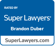 Rated By Super Lawyers | Brandon Duber | SuperLawyers.com