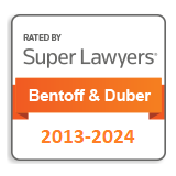 Rated by Super Lawyers | Bentoff & Duber | 2013-2024