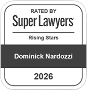 Rated by Super Lawyers | Rising Stars | Dominick Nardozzi | 2026